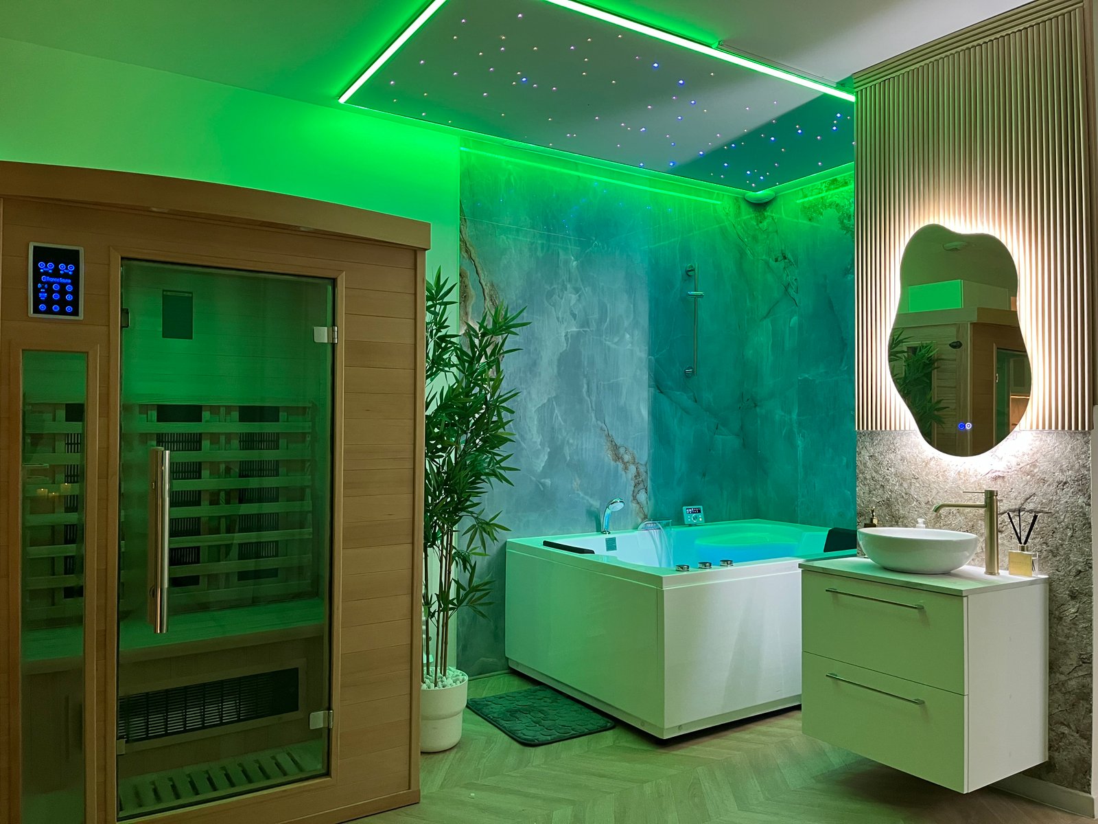 L'Île d'Andromède — spa étoilé et décor tropical
