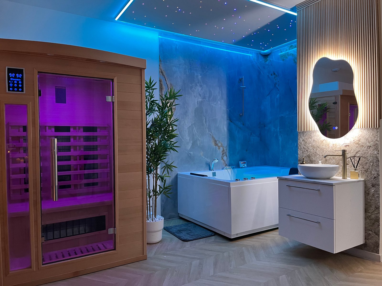 Spa privatif couple love room Val d'Oise Enghien